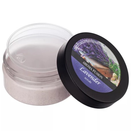 Скраб соляной Aroma Fusion Лаванда 150 мл