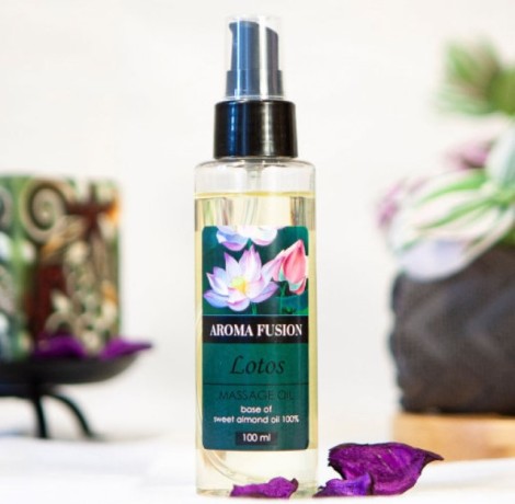 Массажное масло Aroma Fusion Лотос 100 мл