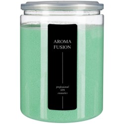 Скраб сахарно-соляной Aroma Fusion Зеленый Чай и Мята 1 кг