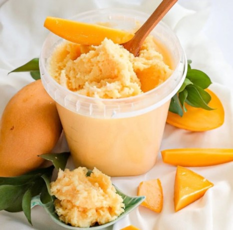 Сахарно-соляной скраб Aroma Fusion Манго 1 кг