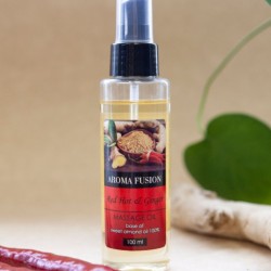 Массажное масло Aroma Fusion Хот Спайс разогревающее 100 мл